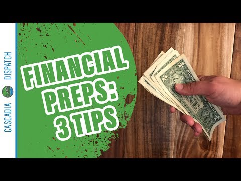 Financial Preparedness for a Disaster or Emergency | 3 Tips | Prepping for Non-Preppers