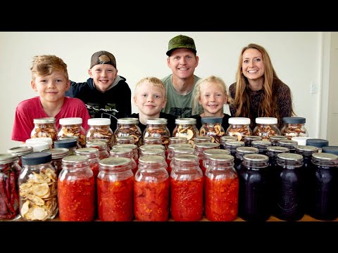 Canning &amp; Preserving a Year&#039;s Supply of Food