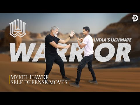 Mykel Hawke - Self Defense Moves | India&#039;s Ultimate Warrior | 14th March | Discovery Channel India