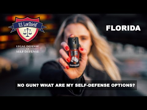 No gun? What are my self-defense options? FLORIDA