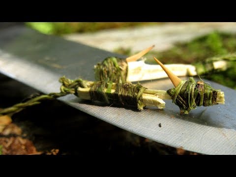 Fishing with a Primitive Kit : Thorn Hooks &amp; Natural Cordage