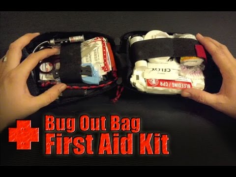 Emergency Survival Medical Pouch / Bug Out Bag First Aid Kit