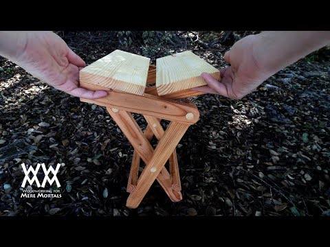 The cleverest folding stool ever!