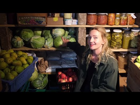 Our YEARS worth of FOOD! | Root Cellar Tour (full &amp; complete!) | Food Storage