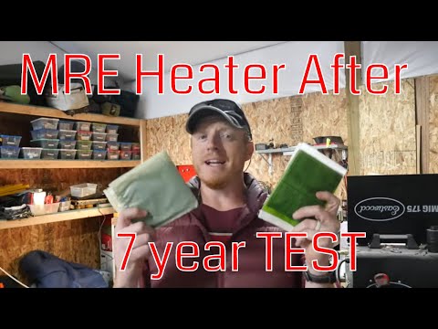 MRE Flameless Ration Heater - Longterm test - BP Series