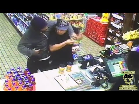 Victim Keeps His Cool During an Armed Robbery