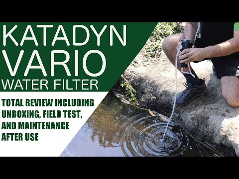 Katadyn Vario Water Filter Field Demo &amp; Review