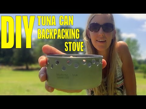 DIY Tuna Can Backpacking Stove