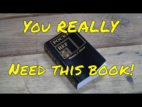 Pocket Ref - Thomas J. Glover, The Bible of all Knowledge! ( New Tool Day Tuesday ) Must Have Tool!