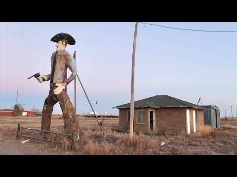 Middle Of Nowhere Abandoned Spots In Texas Panhandle - Forgotten Small Towns &amp; Backroads After Dark