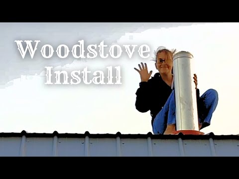 Wood Stove Salamander Install