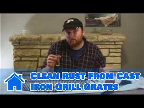 Rust Removal : How to Clean Rust From Cast Iron Grill Grates
