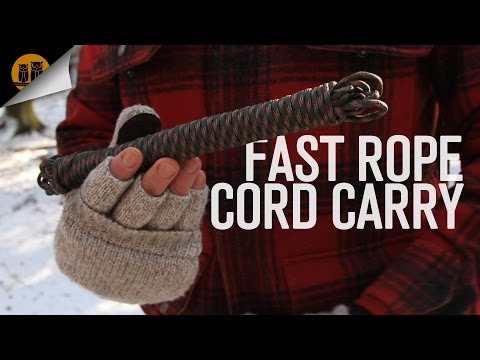 Fast Rope • 550 Paracord Carry