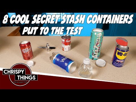 8 Cool Secret Stash Containers Put to the Test!