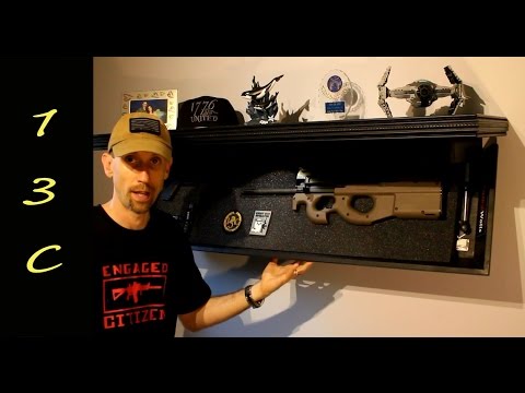 Hidden in Plain Sight: Rifle Length Shelf - Tactical Walls Discrete Storage