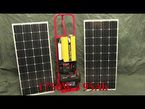 DIY Off-Grid Solar Generator (rev 1) – Low-Cost Portable Power