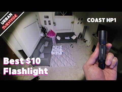 Is The Coast HP1 The Best Flashlight Under $10? (Budget AA / 14500 Flashlight Review)