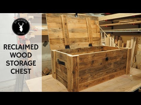 Build a storage chest from reclaimed wood