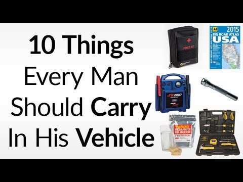 10 Things To Carry In Your Vehicle | Essential Emergency Items For Your Car Truck or Motorcycle