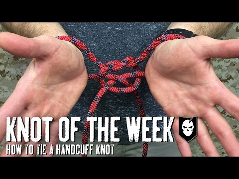 How to Tie a Handcuff Knot - ITS Knot of the Week HD