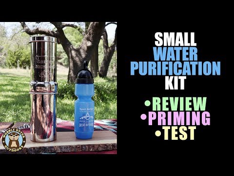 GO Berkey Kit - Portable, Gravity-Flow, Water Filter &amp; Purification