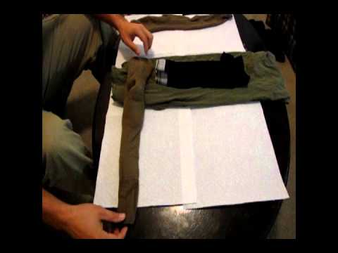 Bug Out Bag - Packing Clothes US Marine Style