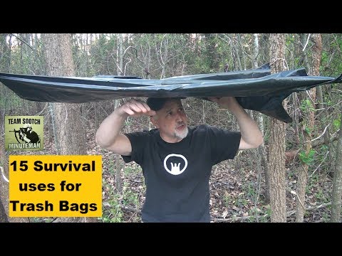 15 Trash Bag uses for Survival