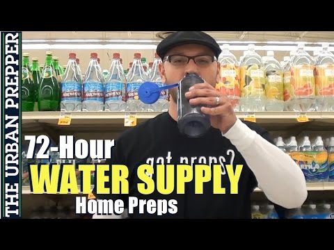 72 Hour Water Supply (Home Preps) by TheUrbanPrepper