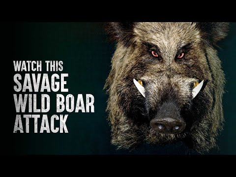 How To Survive This Scary Wild Boar Attack