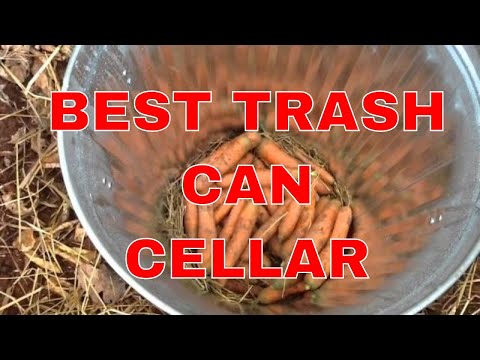 BEST TRASH CAN CELLAR: How to make a Trash Can Root Cellar