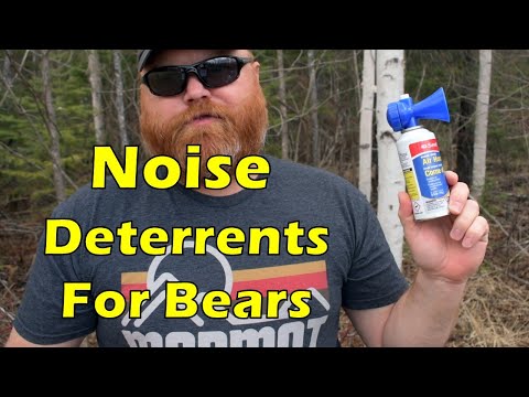 Bear Safety Part 3: Noise Deterrents for Bears