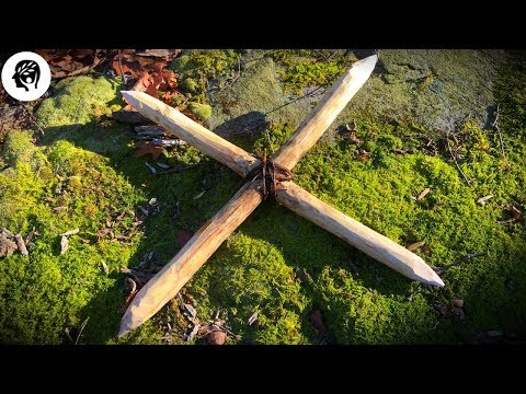 Apache Throwing Star: Primitive Hunting Weapon!