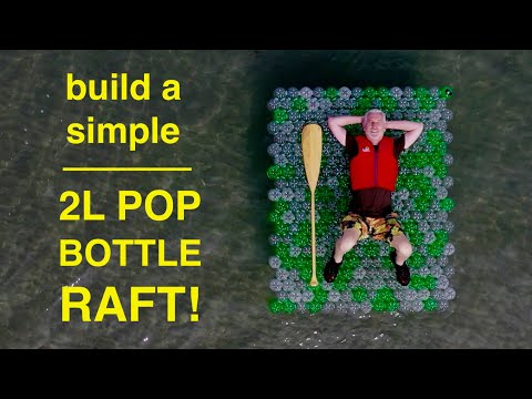 DIY Raft ● From 2L Pop Bottles !