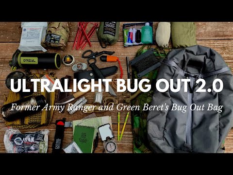 UPDATED! Green Beret&#039;s Ultralight Bug Out Bag with Gear Recommendations