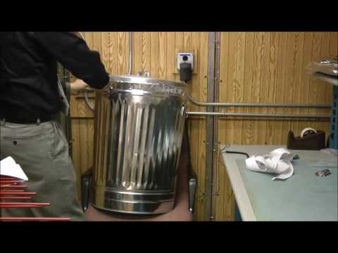 Testing Garbage Cans and EMP Bags