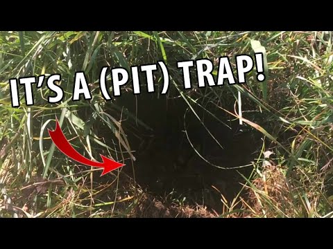 How to make a pit trap