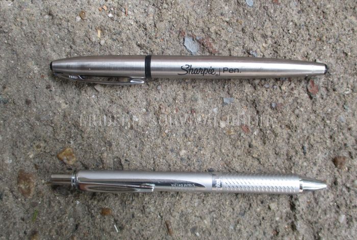 sharpie pen versus tactical pen
