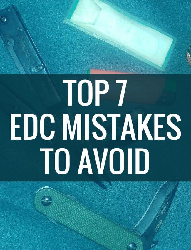 edc mistakes pin