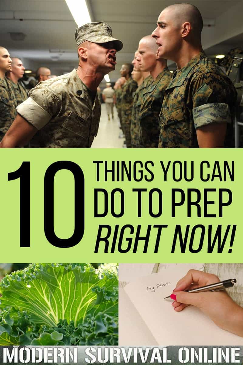 things to do to prep right now pinterest