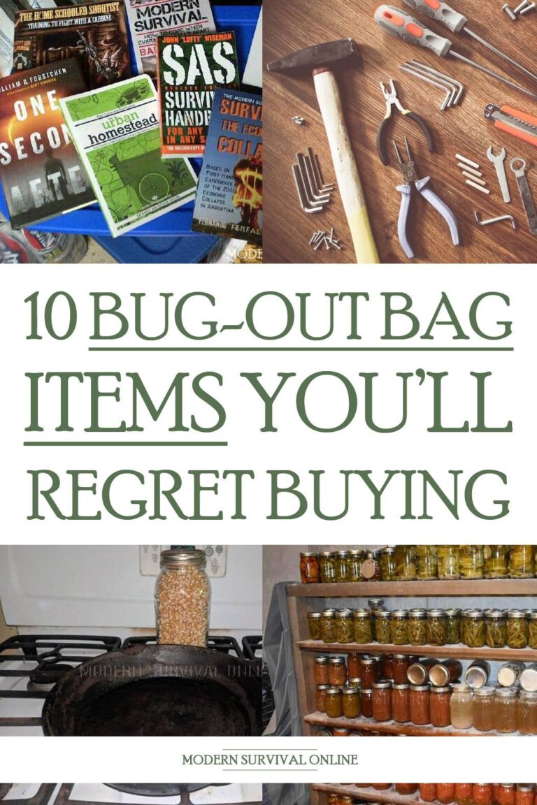 10 Bug-Out Bag Items You’ll Regret Buying - Modern Survival Online