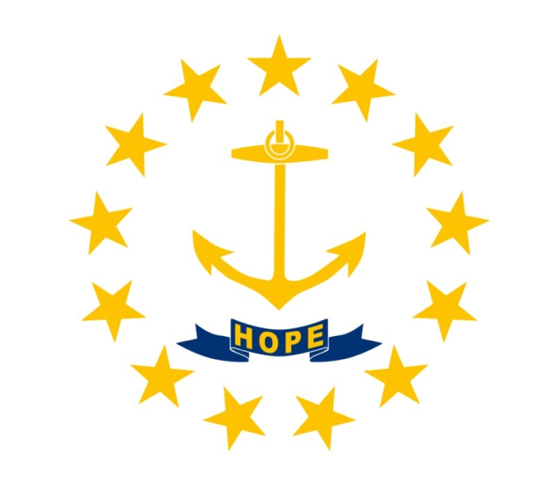 Rhode Island flag