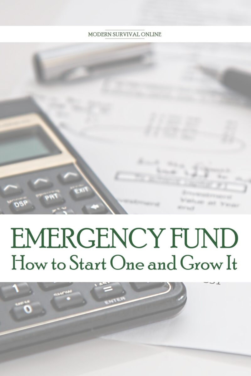 emergency fund Pinterest image