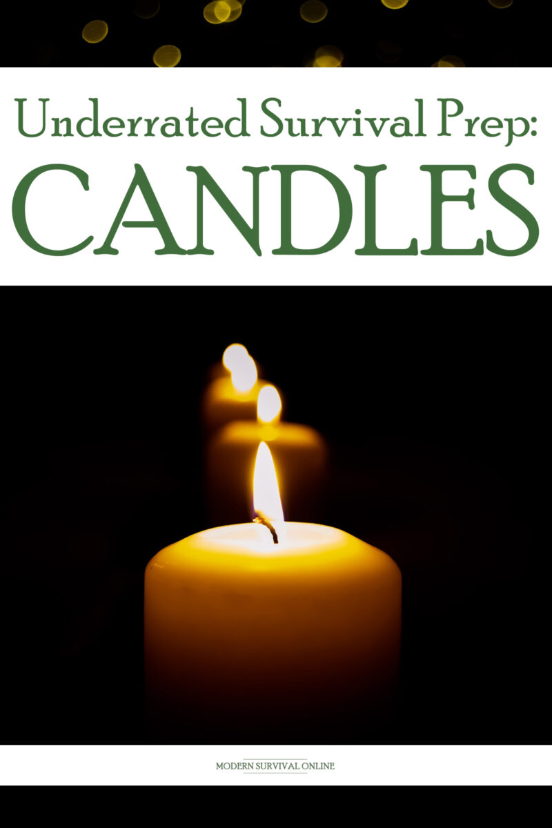 survival candles Pinterest