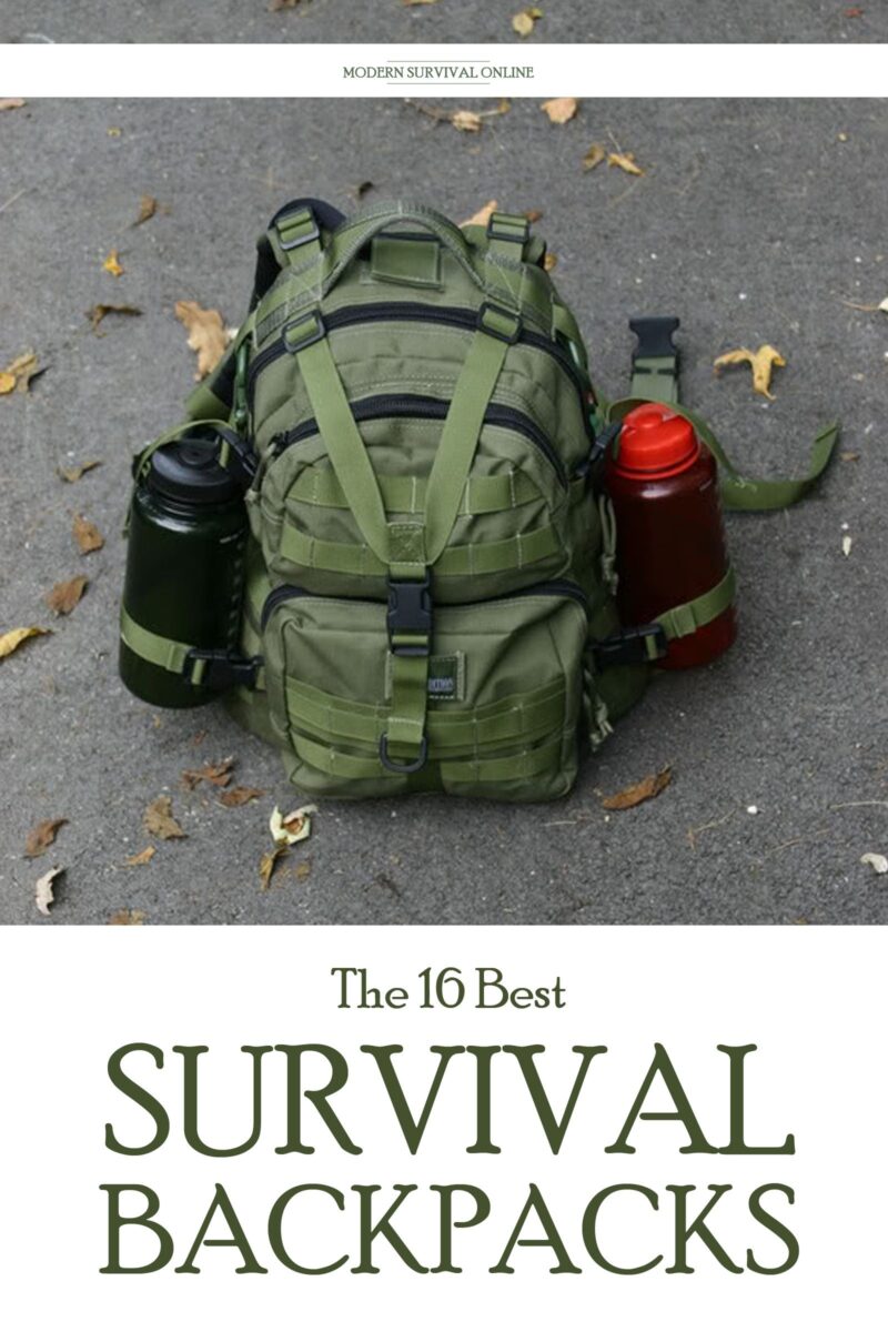 best survival backpack pin image