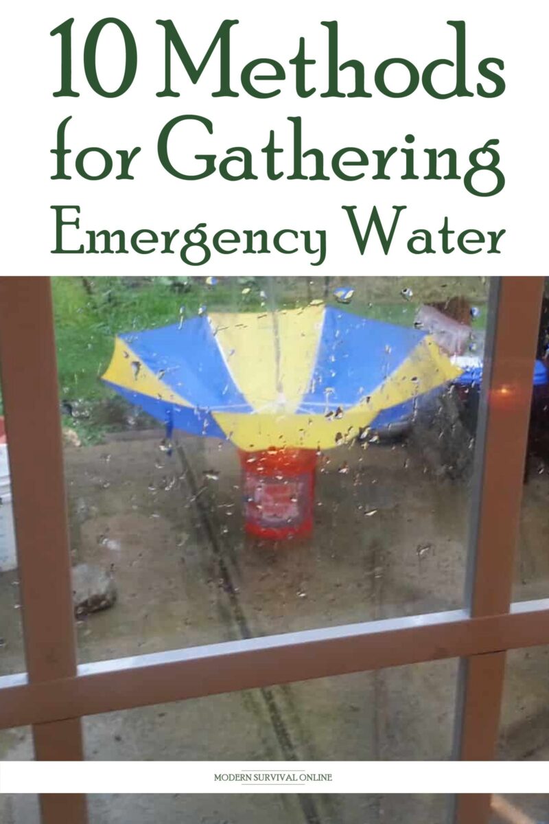 gathering emergency water pin image