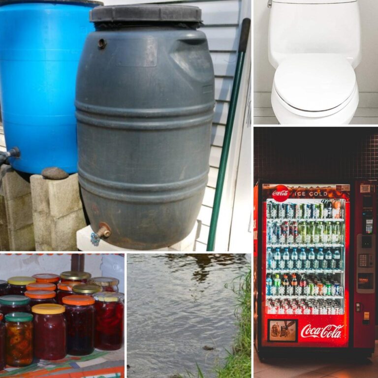 emergency water sources collage