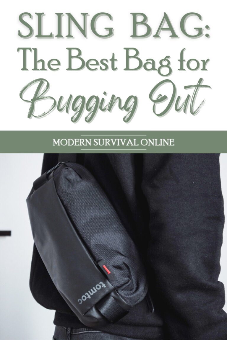 bug-out sling bag pinterest