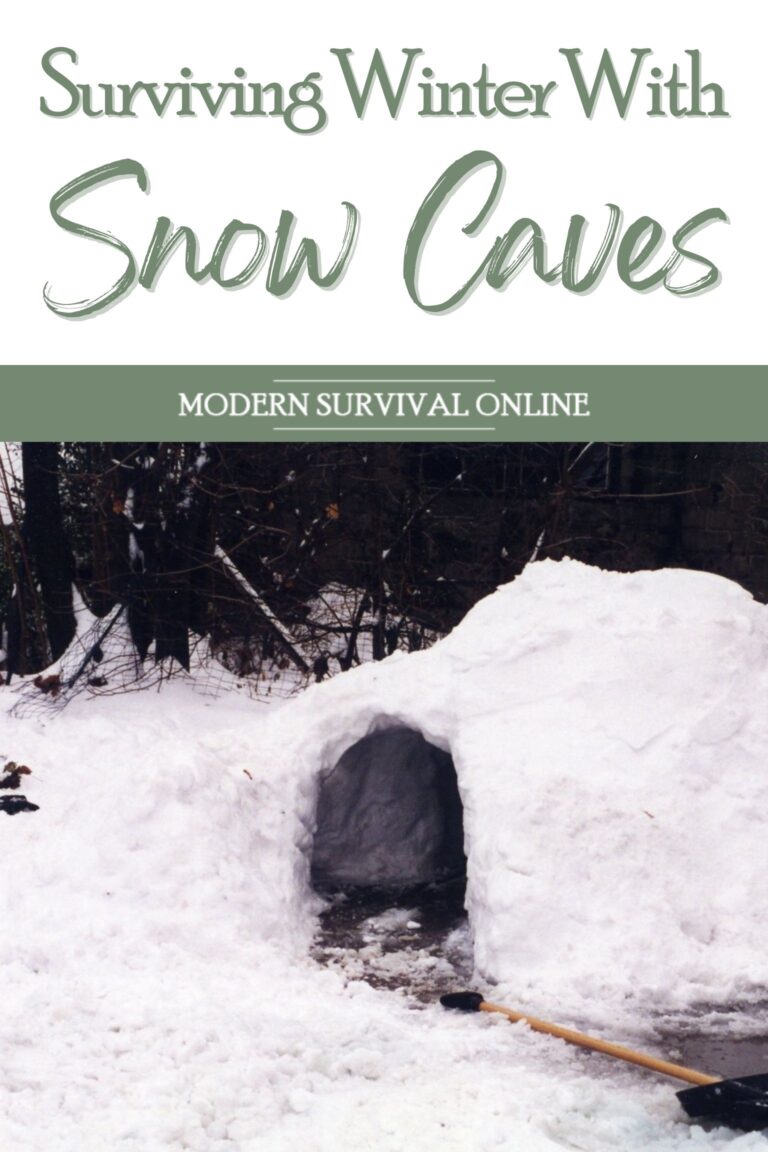 snow cave survival pinterest