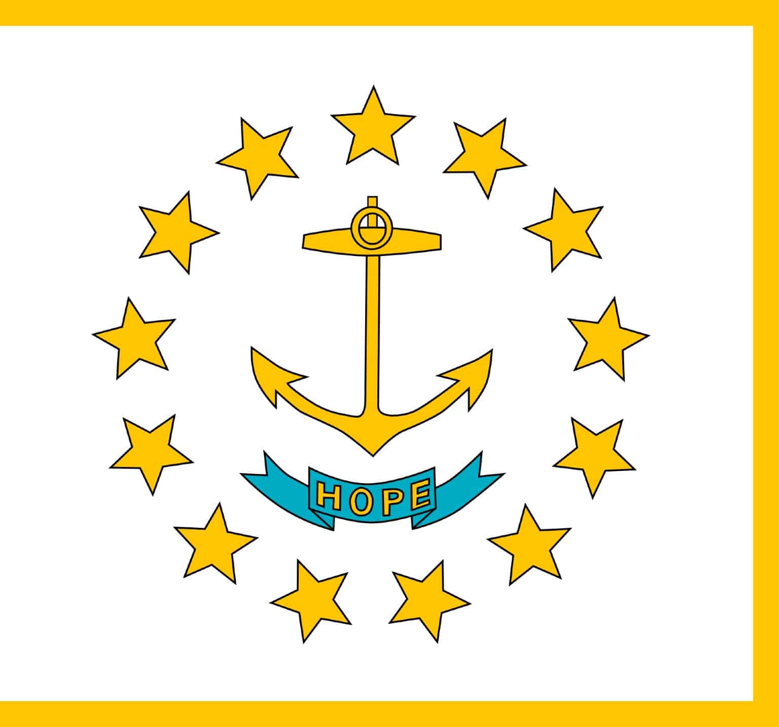 flag of rhode island